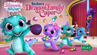 Shimmer and Shine Nazboos Dragon Family Caper  Nick Jr Games [upl. by Eipper813]