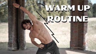 WARM UP ROUTINE BEFORE WORKOUT  Quick and Effective  Rowan Row [upl. by Hsihsa]