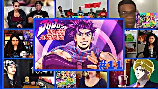 JoJo’s Bizarre Adventure Episode 11 Reaction Mashup [upl. by Tumer]