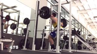 70lb Squat Gain Smolov Jr [upl. by Oswald]