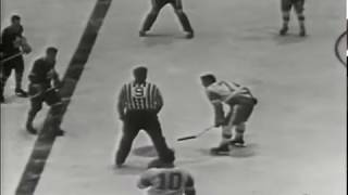 1957 NHL LEAFS ORIGINAL TV BROADCASTS 2 PART GAMES [upl. by Anasiul]