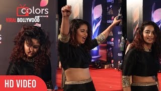 Funny Avika Gor Masti At Golden Petal Awards 2017  Funny Moment With Media  Kaun Banega Crorepati [upl. by Ahsinyt994]