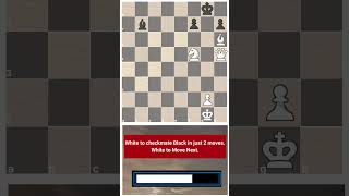 Only High IQ Brains Can Find Checkmate in 2 Moves Chess Puzzle [upl. by Eiralc]