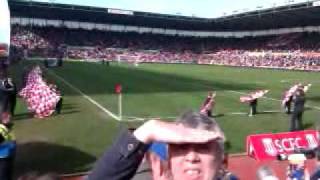 Chelsea fans sing Celery song at Stoke away [upl. by Ahsrav769]