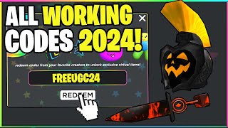 NEW ALL WORKING CODES FOR UGC LIMITED IN 2024 ROBLOX UGC LIMITED CODES [upl. by Gosselin]