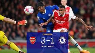 Arsenal 31 Chelsea  Highlights  EXTENDED  Premier League 2223 [upl. by Sowell]