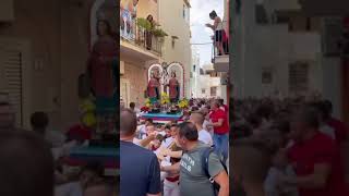 Processione Santi Cosma e Damiano dei bambini Sferracavallo PA 2023 [upl. by Airdnal373]