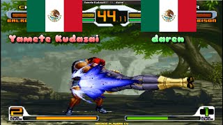 SNK vs Capcom SVC Chaos ➤ Yamete Kudasai Mexico vs daren Mexico svcplus [upl. by Aninaj]