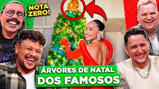 ANALISANDO E DANDO NOTA PARA AS ÁRVORES DE NATAL DOS FAMOSOS  Diva Depressão [upl. by Enilec709]