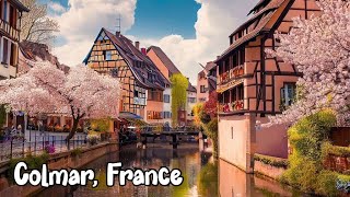 Colmar France Walking tour 4K  The Most Beautiful cities in the World  Incredibly charming [upl. by Mcknight]