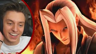 SEPHIROTH is in Smash Ultimate  Reaction [upl. by Enileve448]