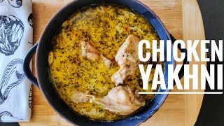 Kashmiri Chicken Yakhni Recipe [upl. by Oralle]