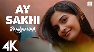 AR Rahman  Tum Tak Lyric Video Raanjhanaa Sonam Kapoor Dhanush Javed Ali [upl. by Rraval]