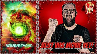 Reviewing Vhs Beyond 2024 A Mustwatch Horror Movie [upl. by Rehotsirhc952]