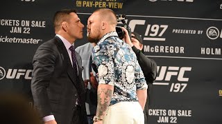 UFC 197 Rafael Dos Anjos vs Conor McGregor [upl. by Leizahaj794]