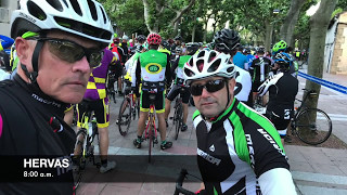 Marcha cicloturista los tres valles [upl. by Ennahtur]