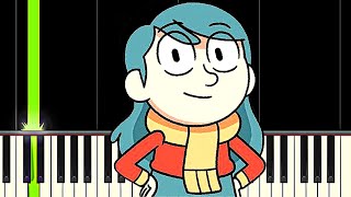 Hilda Opening  Intro  Theme Song Easy Piano Tutorial For Beginners  Learn to play Piano [upl. by Melva]