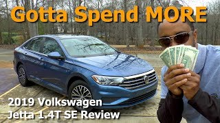 2019 Volkswagen Jetta 14T SE Review  Needs One More Thing [upl. by Ardnohs639]