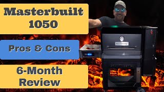 Masterbuilt gravity smoker 1050 review  6 MONTH REVIEW [upl. by Charmane]