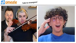 Pretending To Be a Beginner Violinist on OMEGLE [upl. by Dihahs]