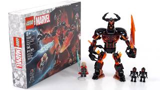 LEGO Marvel Thor vs Surtur Construction Figure 76289 real review Better than the thumbnail [upl. by Dorcea]