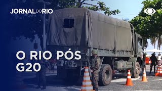 Como fica o Rio de Janeiro após a saída dos militares do G20 [upl. by Adabelle]