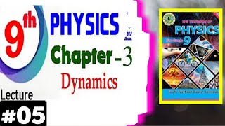 physics class 9 chapter 3 lecture 5  Newtons second law of motion [upl. by Burrton713]