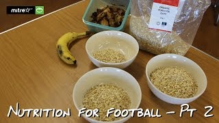 What to eat before football  Pt 2 [upl. by Hankins]