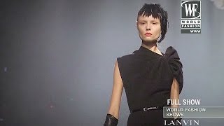 Lanvin FallWinter 2009 Full Show  EXCLUSIVE  HQ [upl. by Ridglea308]