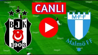 🔴BEŞİKTAŞ MALMÖ MAÇI CANLI İZLE  eFootball Türkçe Simülasyon [upl. by Enilrahc969]