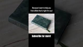 Why I Review Bibles [upl. by Elleynad466]