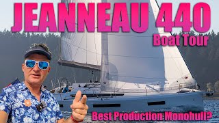 JEANNEAU 440 TOUR  Best Production Monohull [upl. by Tol]