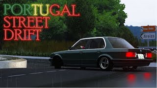 PORTUGAL STREET DRIFT  Assetto Corsa [upl. by Adnawt]