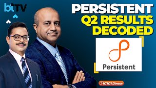 Persistent Systems Q2 Results  Profit Rises 23 Revenue Up 20 At Rs 2897 Crore [upl. by Eimaraj]