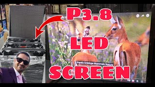 VDT P38 Outdoor LED Screen Pixel Unilumin in siliguri Kishorsoundcabinet [upl. by Emily]