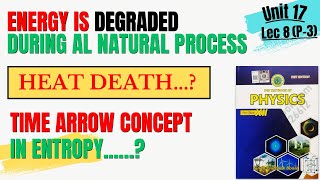 Energy degraded during all natural process  Entropy  Heat Death  Second Law of Thermodynamics [upl. by Tillman]