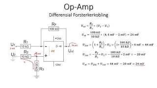 64  Differensial forsterker og spenningsfølger  Analog elektronikk ved Fagskolen Telemark [upl. by Aneel]