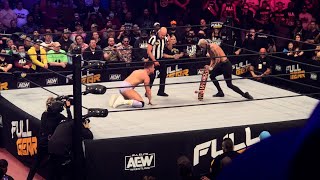 Fancam MJF vs Darby Allin Live AEW Full Gear 2021 Minneapolis MN 111321 [upl. by Ateikan]