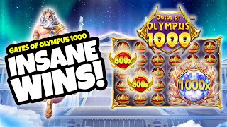 Insane Wins on Gates of Olympus 1000 😱 [upl. by Chun438]