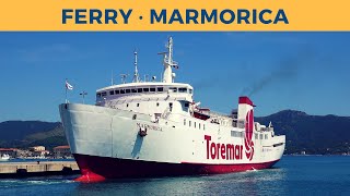 Departure of ferry MARMORICA Portoferraio Toremar [upl. by Iz590]