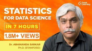 Statistics for Data Science  Probability and Statistics  Statistics Tutorial  PhD Stanford [upl. by Viddah]