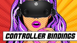 HP Reverb G2 Controller binding fix amp custom settings guide  Steam VR [upl. by Madden]