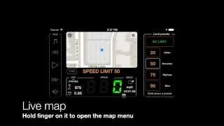 Speedometer for iPhoneiPad Basic features [upl. by Greysun]