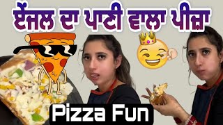 ਏਂਜਲ ਦਾ ਪਾਣੀ ਵਾਲਾ ਪੀਜ਼ਾ Angel Water Pizza DO NOT TRY AT HOME [upl. by Aitnahs786]