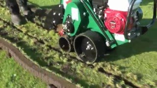 Groundsman TMC46 Trench Plough Attachment [upl. by Merrilee484]