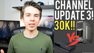 Channel Update 3 Building a 500 CONSOLE KILLER in real life 30K Subscriber QampA 2500 Gaming PC [upl. by Sioled]