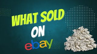 What Sold On eBay How Much Profit Did I Make [upl. by Crawley]