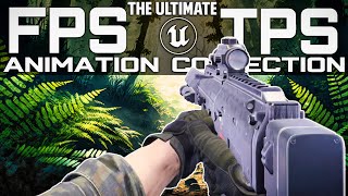 Ultimate FPS amp TPS Animation Collection Plus Tons Of MoCap Animation Bundle [upl. by Muna]