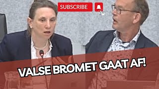 BBBer Pierik zet Bromet op haar PLEK na VALSE beschuldiging Ik IRRITEER me hier aan [upl. by Eckmann]