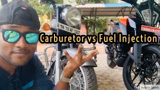 Which is best Carburetor vs Fuel Injection  Tamil Vog [upl. by Ralfston]